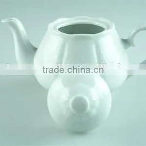 White Porcelain Teapot With Lid 750 ml Chaozhou Stock thumbnail-4
