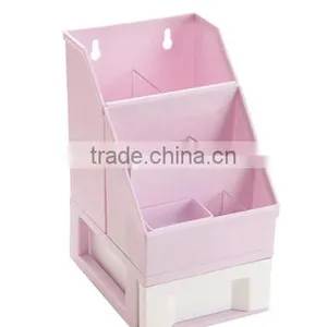 Magic DIY 3 in 1 Plastic Cosmetic Storage Box thumbnail-1