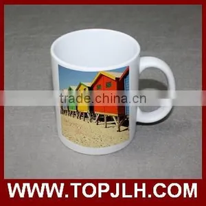 China Supplier Branding 11oz White Ceramic Sublimation Mugs Print thumbnail-5