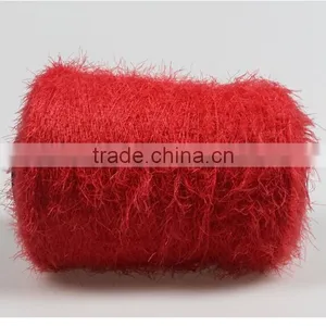 Soft 100% Colored Nylon Feather Yarn 1-60nm for Knitting Sweater thumbnail-1