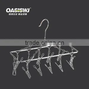 Stainless Steel Foldable Wire Clothes Hanger thumbnail-3