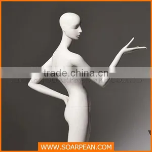 Custom Lovely Fiberglass Sexy Lifelike Female Mannequin With Wig thumbnail-3