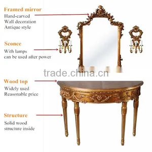 Hand Painted Furniture Images Antique Console Table thumbnail-3