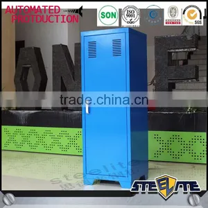 Kids Bedroom Furniture Single Door Metal Cabinet Children Cabinets thumbnail-1