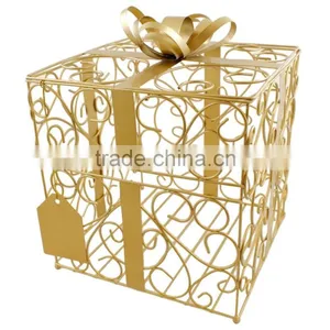Metal Wire Gift Card Holder Basket thumbnail-1