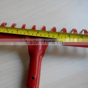 Steel Head Material and Wood Handle Material Rake Head thumbnail-2