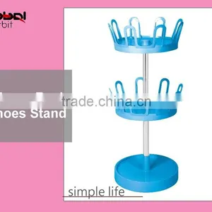 Home Furniture Simple Revoling Shoe Rack, 2-tier Waterproof Shoe Rack thumbnail-5