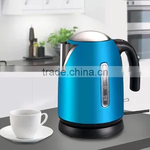 Cordless Electric Steam Jacketed Yellow Kettle 1.7l thumbnail-1
