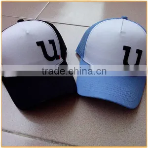 5 Panels Cool Mesh Sports Caps/baseball Hats With High Quality Made in Guangdong thumbnail-1