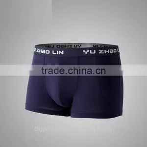 The Summer Pure Cotton Absorb Sweat Cool Sexy Custom Logo Mens Underwear Boxer Briefs thumbnail-2
