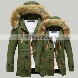 Custom Super Warm Windproof Jacket Unisex Parka Cotton Padded Winter Jacket thumbnail-2