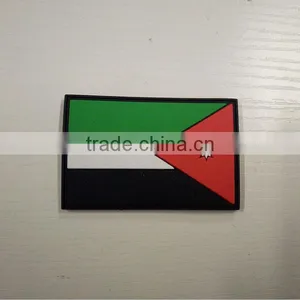 China Factory Cheap High Quality Embossed Rubber Pvc Logo Patch thumbnail-1