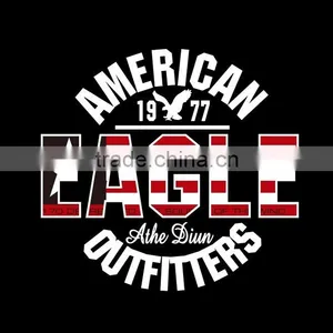 God Bless American Eagle Heat Transfer Sticker Custom T-shirt Printing Wholesale thumbnail-1