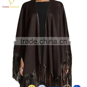 2016 Fashion Long Solid Color Cashmere Pashmina Tassel Scarf Wrap Shawl thumbnail-1