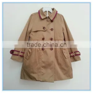 Newest Design Children Girls Autumn and Winter Coat, Children Outwear Coats, Kids Clothing, Long Coat for Children Grils thumbnail-1