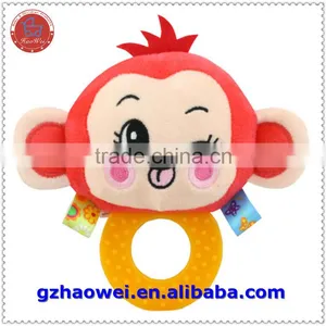 Lovely Animal Baby Teether Toys thumbnail-3