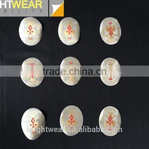 Relfective Chest Emblem Reflective Logo be Heated on Polo Shirt for Spain Market thumbnail-1