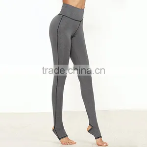 Factory Price Cheap Yoga Fitness Cotton Trample Feet Girl Tight Pants thumbnail-1