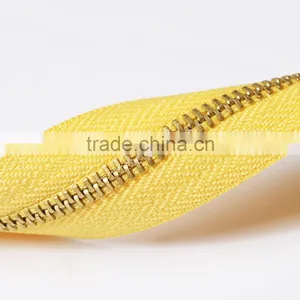 3# C/E Brass Metal Zipper for Jeans thumbnail-3