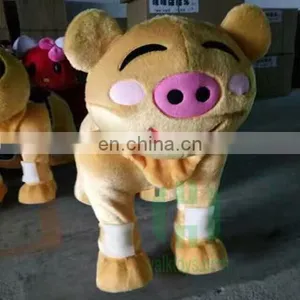 Hot Sale Coin Operated Riders In Car Motorized Plush Riding Animals Stuffed 2016 Zoo Animal Scooter Electric Animal Ride On Toys thumbnail-2