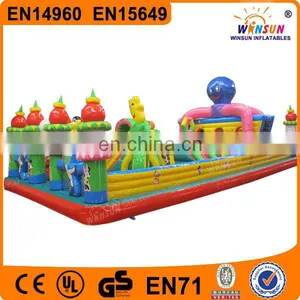Outdoor Funny and Cheap Giant Inflatable Bounce House thumbnail-1