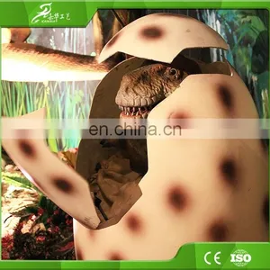 KAWAH Animatronic Dinosaur Egg Lifelike Growing Fiberglass Dinosaur Egg For Sale thumbnail-6