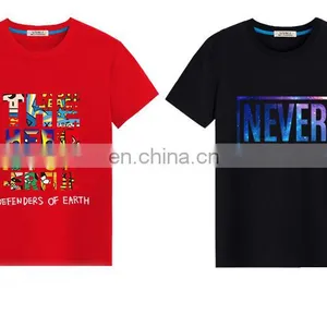 Custom Printing T Shirts 180g Cotton Short Sleeve Style T-shirt European Size Tshirts thumbnail-2