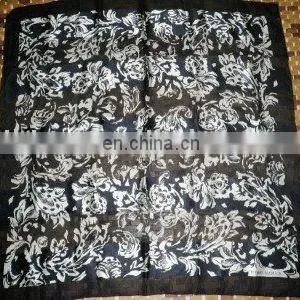 2015 New Design High Quality Floral Printing Ladies' Fashion Chiffon Hijab for Small MOQ thumbnail-1