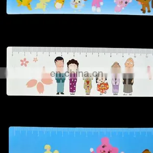 OEM Making Advertising Plastic Shape Ruler thumbnail-3
