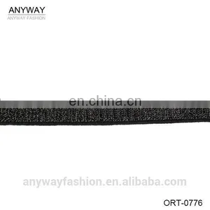 Chic Fashion Black Grosgrain Aglet Lace thumbnail-1