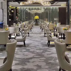2018 New Hotel Lobby Sofa and Table Furniture Set thumbnail-1