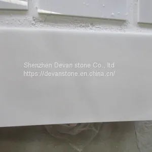 China Pure White Marble White Jade Marble Slab Floor Tile thumbnail-1