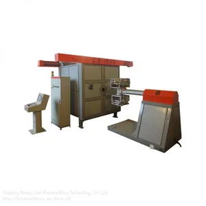New Design Big Hollow Plastic Parts Making Shuttle Rotomolding Machine for Sale thumbnail-5