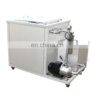 40KHz 360L Oil Filter System Ultrasonic Cleaning Machines DPF With CE thumbnail-1