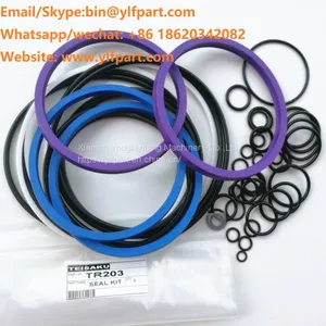 E207 E208 E208A E210 E210A E210B E216a H16XE NPK Hydraulic Breaker Parts O-ring H7X H9X H12x H16X H4xe Rock Hammer Cylinder Seal Kit thumbnail-1