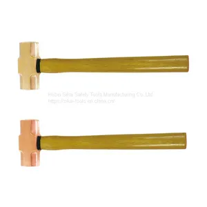 Explosion-proof Non Sparking Tools Sledge Hammer With Wooden Handle thumbnail-1