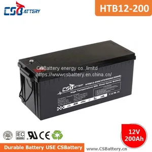 CSBattery 12V 250Ah Long Storage Period GEL Battery for Motorcycle-Power/home-appliance/Solar-storage thumbnail-3