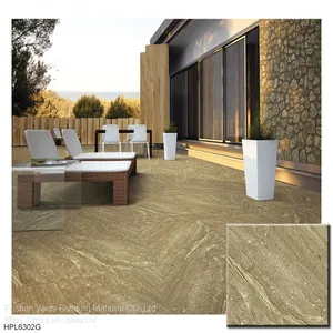 600x600mm Rustic Matt Finishing Bathroom Brown Designer Floor Ceramic Tiles Price thumbnail-4