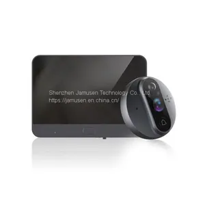 Wifi 4.3 HD LCD Digital Video Peephole Security Smart Doorbell Infrared Camera thumbnail-2