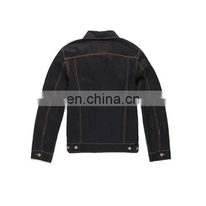 DiZNEW Men's Basic Varsity Jeans Denim Jacket thumbnail-2