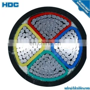 600V Aluminium XLPE Insulated SWA Armoured 4*240mm2 Power Cable thumbnail-1