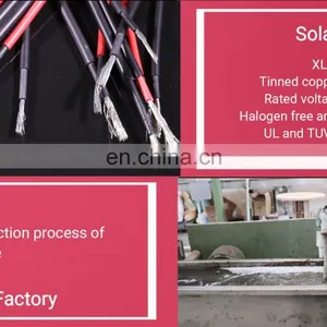 10 Sqmm Solar dc Cable 2 Core Solar pv Cable thumbnail-1