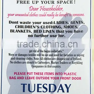 Charity Bag for Collecting Clothes thumbnail-2