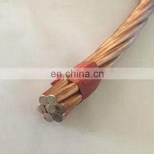 Bare Copper Conductor AAC ACSR ACAR Galvanized Steel Wire thumbnail-1