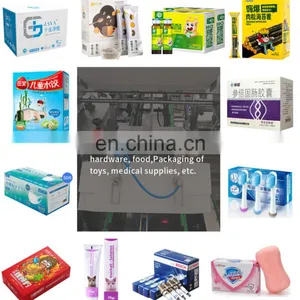 Automatic Box Cartoning Packing Machine for Butter Cookie Bag thumbnail-2