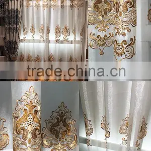 Organza Polyester Jacquard Curtain Butterfly Curtain for Girl's Bedroom thumbnail-3