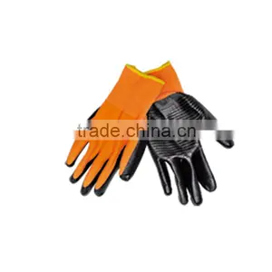 Popular Nitrile Gloves Blue Color Dipped Nitrile Gloves LG055 thumbnail-3