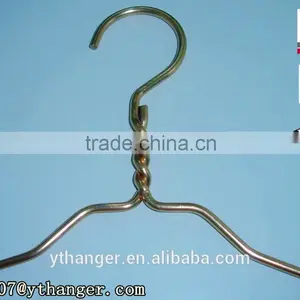 MH-YT-004 Electroplate Purple Bronze Colored Wire Metal Hanger thumbnail-2