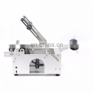 Semi Automatic Sticker Label Machine Cheap Price Labeling Machine Round Bottle thumbnail-4