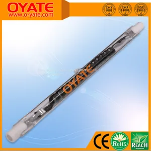 Carbon Fiber Infrared Heat Lamp OYATE Infrared Heating Lamp for Industrial Heating White Infrared Single Tube Lamps thumbnail-2